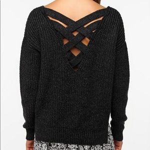 Urban Outfitters Sweater w/ Criss Cross Back